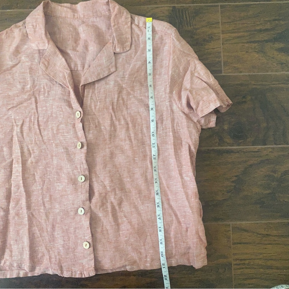 linen button up - Picture 5 of 8